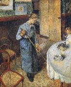 Camille Pissarro Rural small maids oil painting reproduction